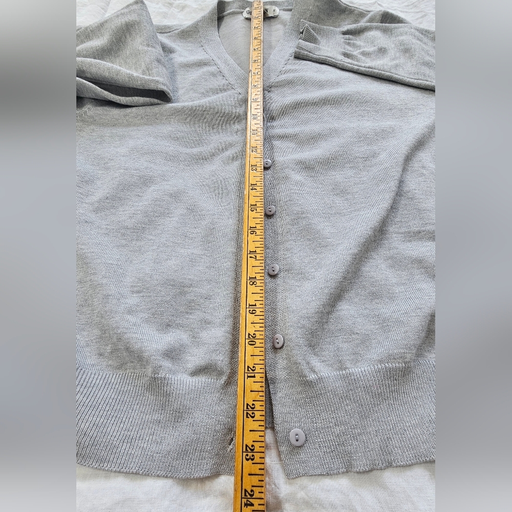 Grace Karin Light Gray Cardigan Size XL - Picture 6 of 6